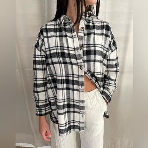 Plaid top
